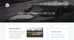 Desktop Screenshot of madisonsportscarclub.com