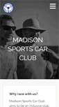Mobile Screenshot of madisonsportscarclub.com